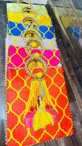 Silk Woman Potli Bags For Haldi Ceremony, Mehnadi Favor, Haldi Favor, Return Gift, Diwali Gift, Wedding Favors, Indian Potli, Sangeet Gift